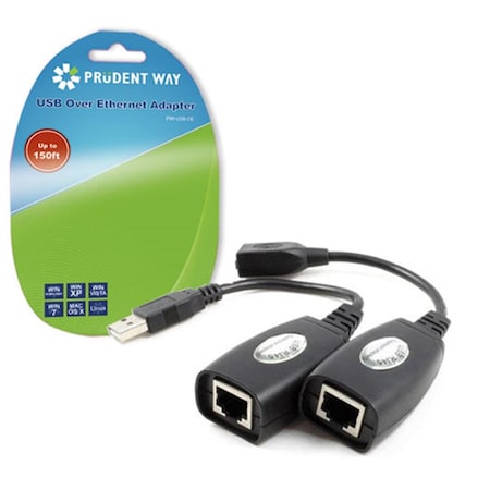 Prudent Way 150 Ft. USB Over Ethernet Adapter PR391763